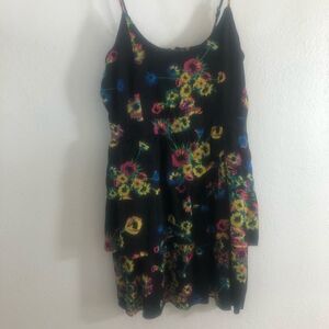 SWS floral print Spaghetti Strap dress size L